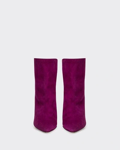 Shop Iro Amy Boots In Purple