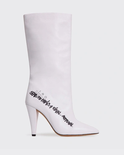 Shop Iro Feels Boots In White