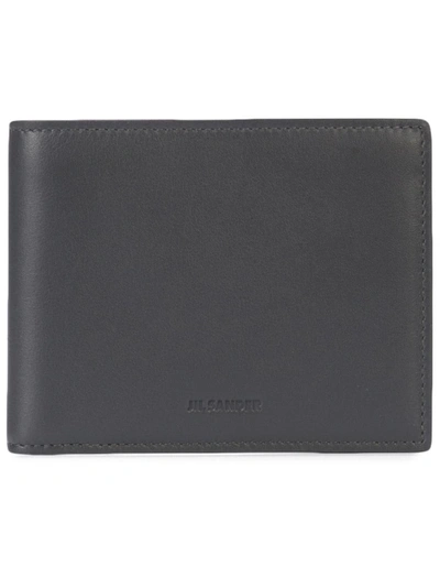 Shop Jil Sander Classic Wallet In Black