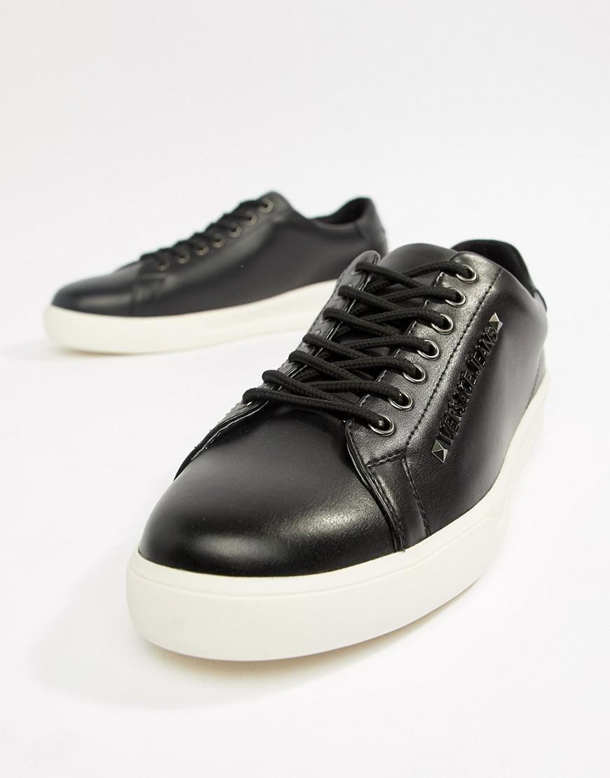 versace jeans shoes black