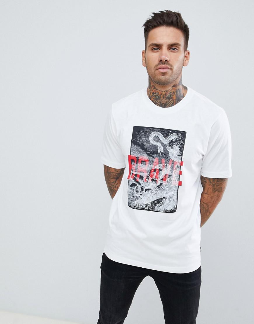 Diesel T-just-xz Brave T-shirt - White | ModeSens