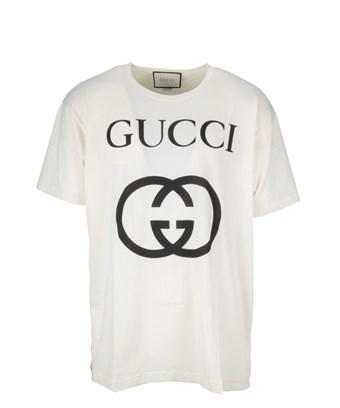 white gucci shirt