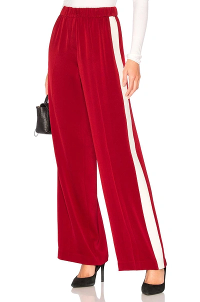 Shop Elizabeth And James Kelly Trouser In Ruby