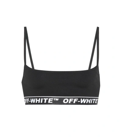 Shop Off-white Sports Bra In Black