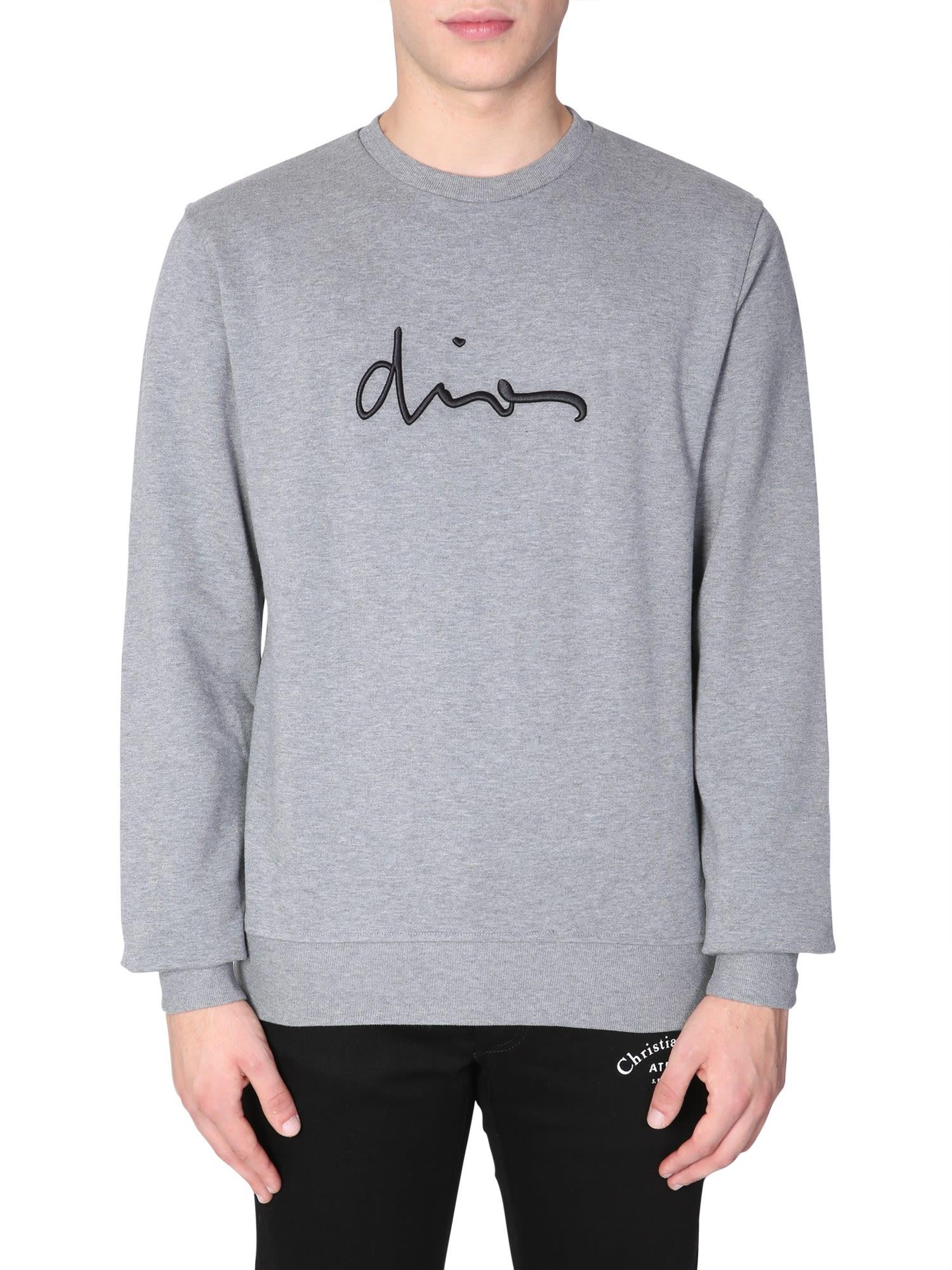 dior embroidered sweater