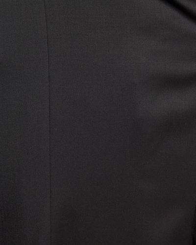 Shop Canali Wool Two-piece Tuxedo Suit In Black