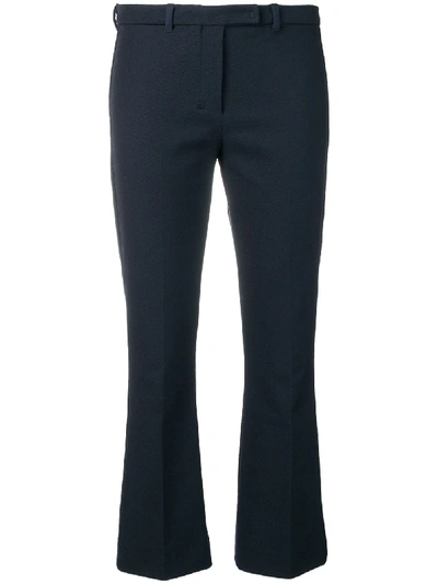 Shop Max Mara 's  Cropped Skinny Trousers - Blue