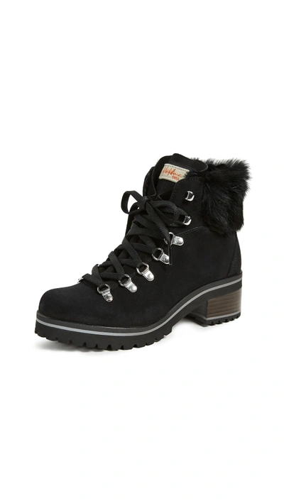 Shop Montelliana Ninfea Hiker Boots In Black