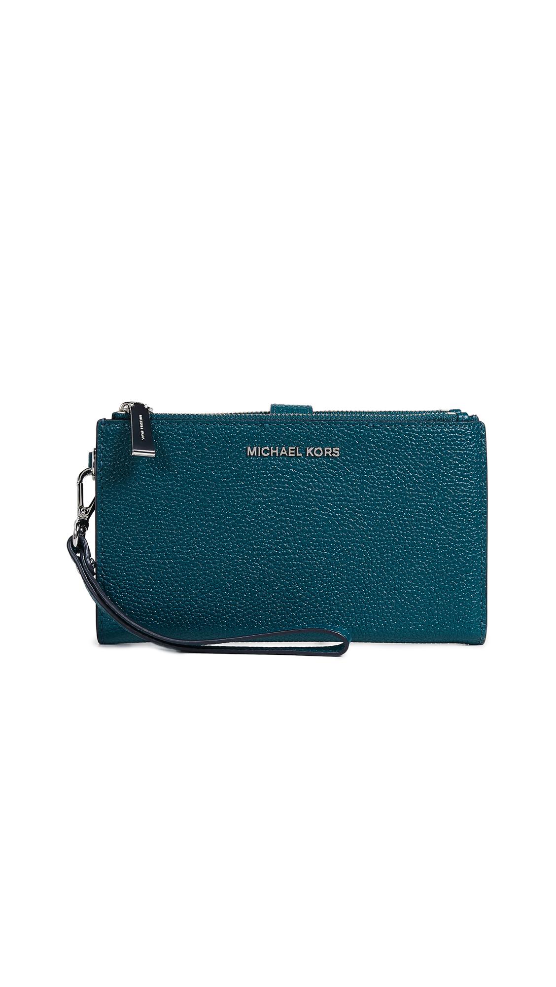 michael kors luxe teal wallet