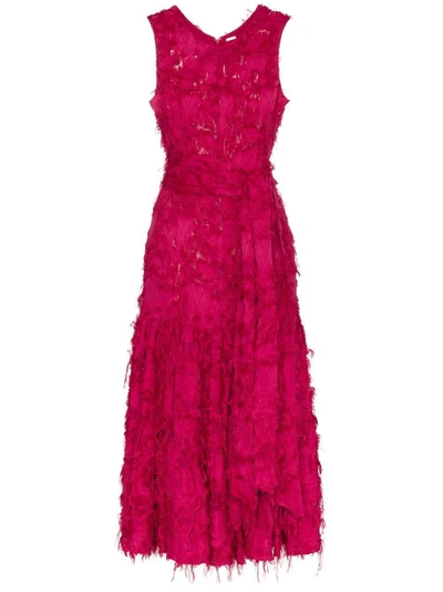Shop Cult Gaia Maeve Gathered Tier Dress - Pink