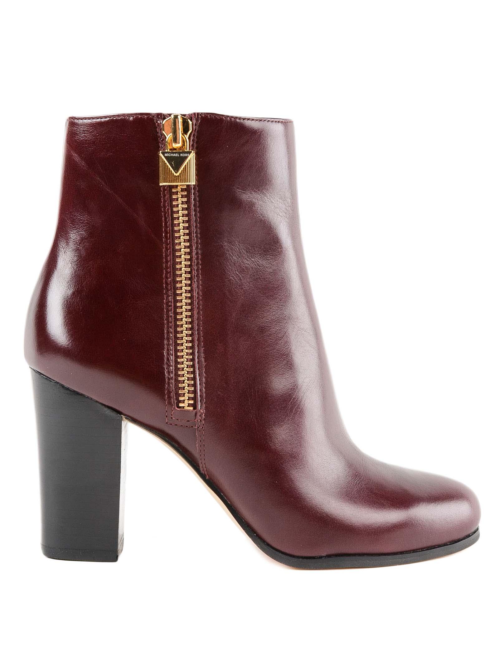 michael kors oxblood boots