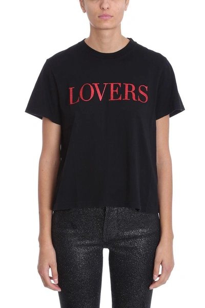 Shop Amiri T-shirt In Black Cotton