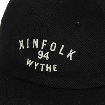 Shop Kinfolk 94 Wythe Twill Cap In Black