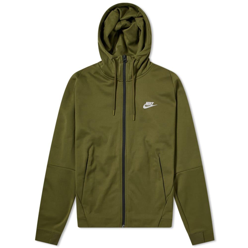 nike tribute jacket green