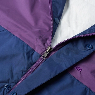 Shop Adsum Zip Through Anorak In Blue