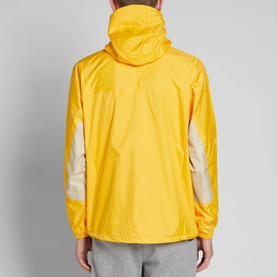 Shop Adsum Zip Through Anorak In Yellow