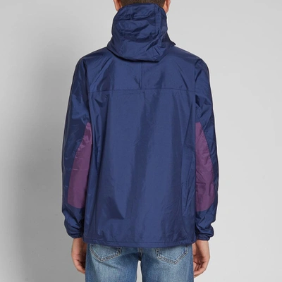 Shop Adsum Zip Through Anorak In Blue