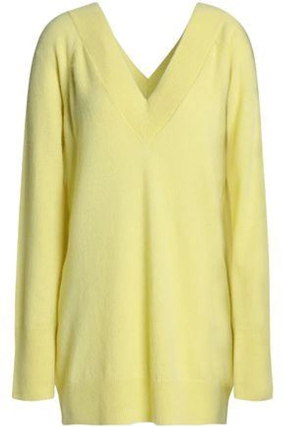 Shop Equipment Woman Cashmere Sweater Pastel Yellow