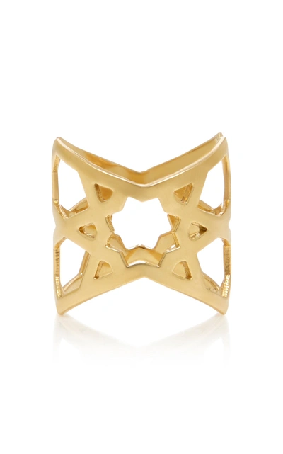 Shop Ralph Masri 18k Gold Cutout Ring
