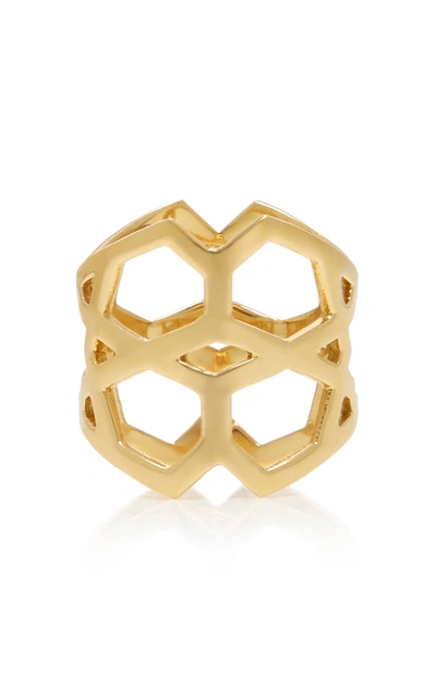 Shop Ralph Masri 18k Gold Cutout Ring
