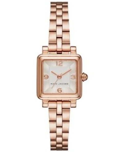 Shop Marc Jacobs Women's Vic Rose Gold-tone Stainless Steel Bracelet Watch 20mm