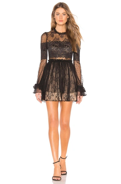 Shop Majorelle Kasey Mini Dress In Black