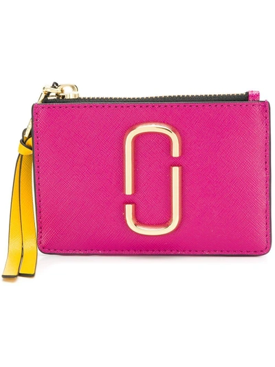 Shop Marc Jacobs Snapshot Compact Wallet In Pink