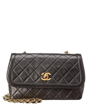 small black quilted chanel bag