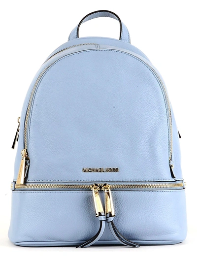 michael kors backpack blue