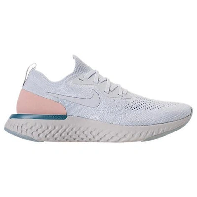 Shop Nike Women's Epic React Flyknit Running Shoes, White