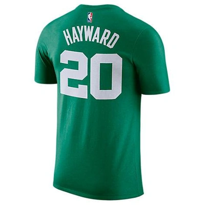 Shop Nike Men's Boston Celtics Nba Name And Number T-shirt, Green