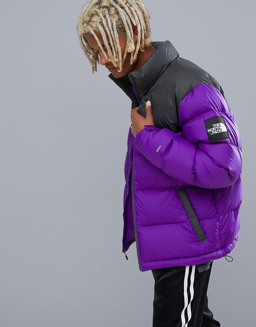 The North Face 1992 Nuptse Jacket In Purple Purple Modesens