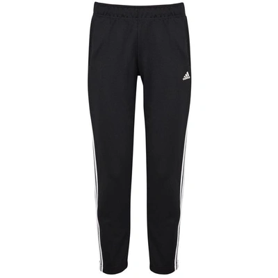 Shop Adidas Training Snap Cropped Jersey Sweatpants In Black And White