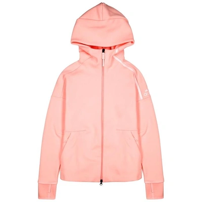 Shop Adidas Training Z.n.e. 2.0 Cotton-blend Sweatshirt In Light Pink