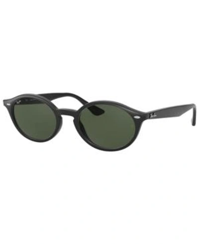 Shop Ray Ban Ray-ban Sunglasses, Rb4315 In Black / Green