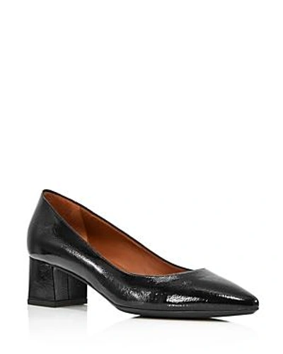 Shop Aquatalia Women's Pasha Weatherproof Block-heel Pumps - 100% Exclusive In Black
