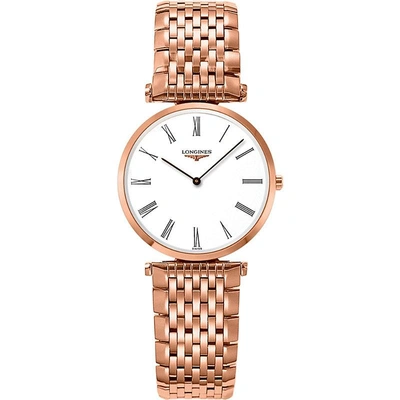 Shop Longines Womens Gold L4.512.1.91.8 La Grande Classique Watch