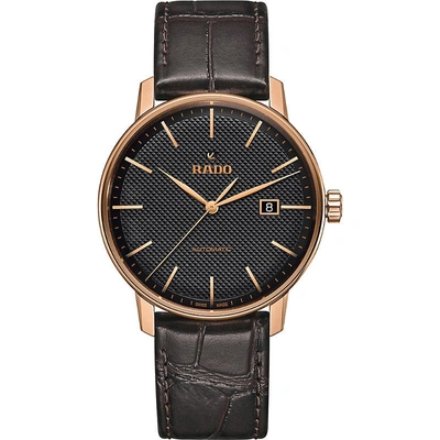 Shop Rado R22877165 Coupole Classic Gold-plated Stainless Steel Watch