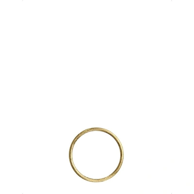 Shop Annoushka Hoopla 18ct Yellow-gold Hoop Pendant In Nero