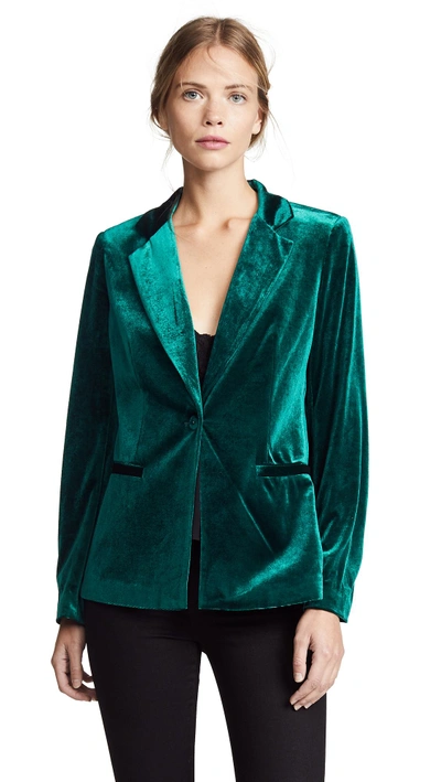 Shop Yumi Kim Trail Blazer Jacket In Jewel Emerald