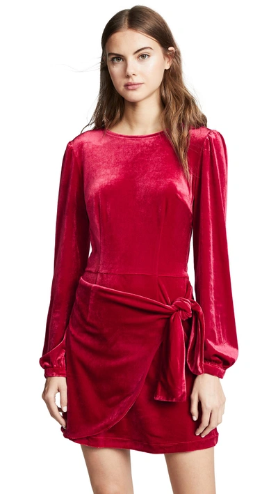 Shop Yumi Kim Tie Me Over Dress In Red