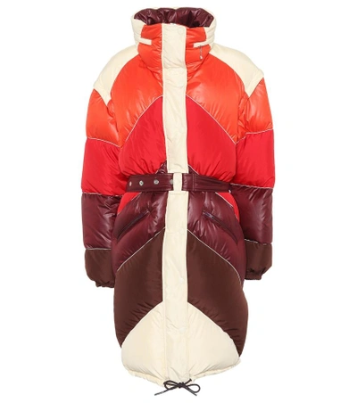 Shop Golden Goose Ebra Quilted Jacket In Multicoloured