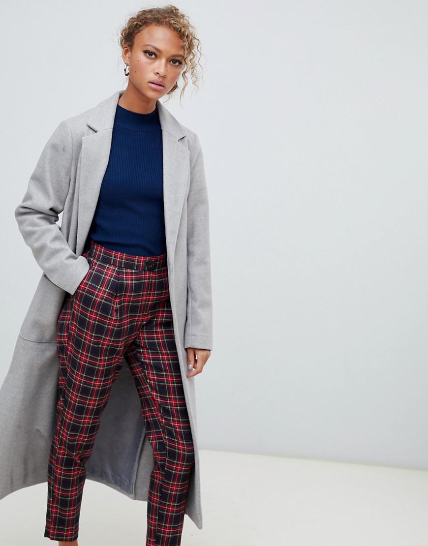 tailored maxi coat