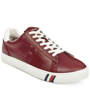 tommy hilfiger maroon shoes