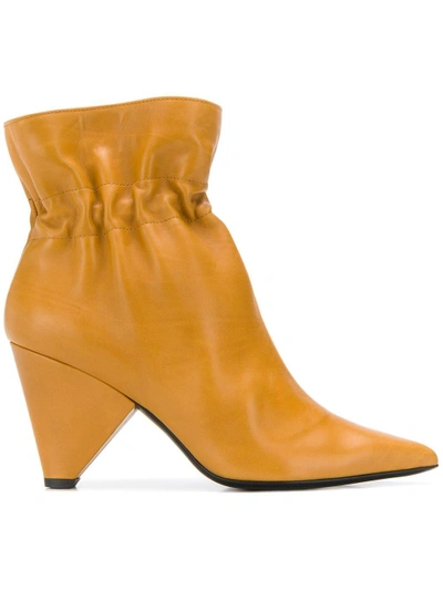 Shop Aldo Castagna Ankle Boots - Yellow