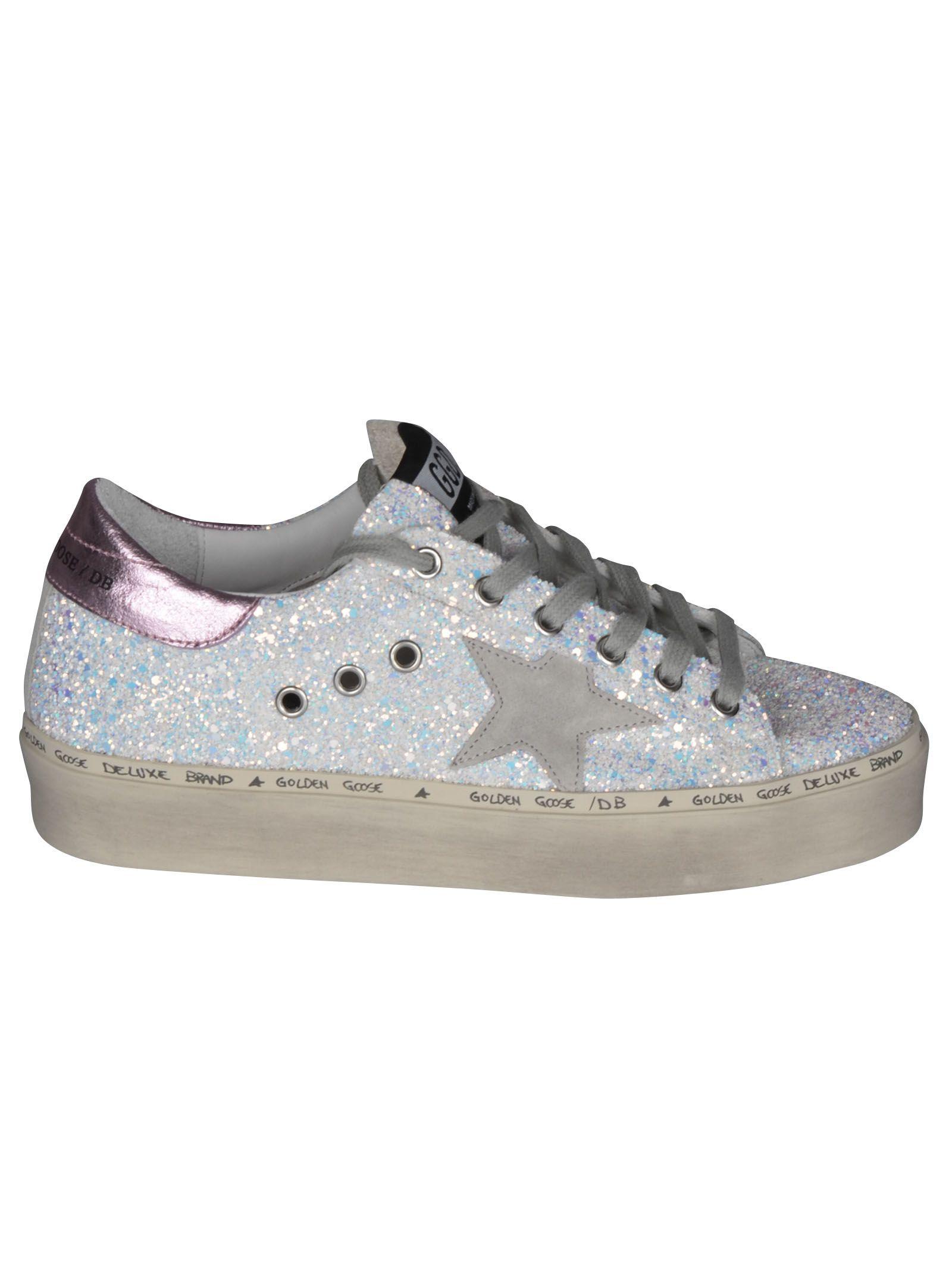 iridescent golden goose