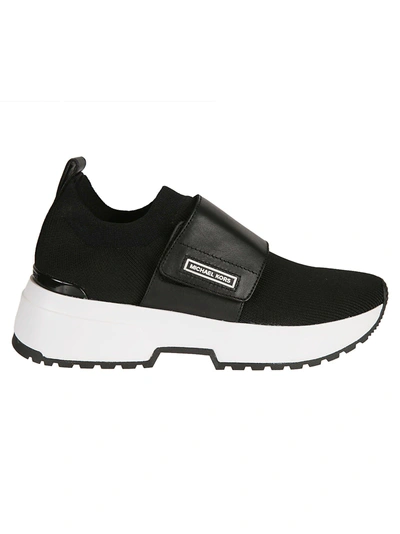 Michael Kors Cosmo Knit Slip-on Sneakers In Black | ModeSens