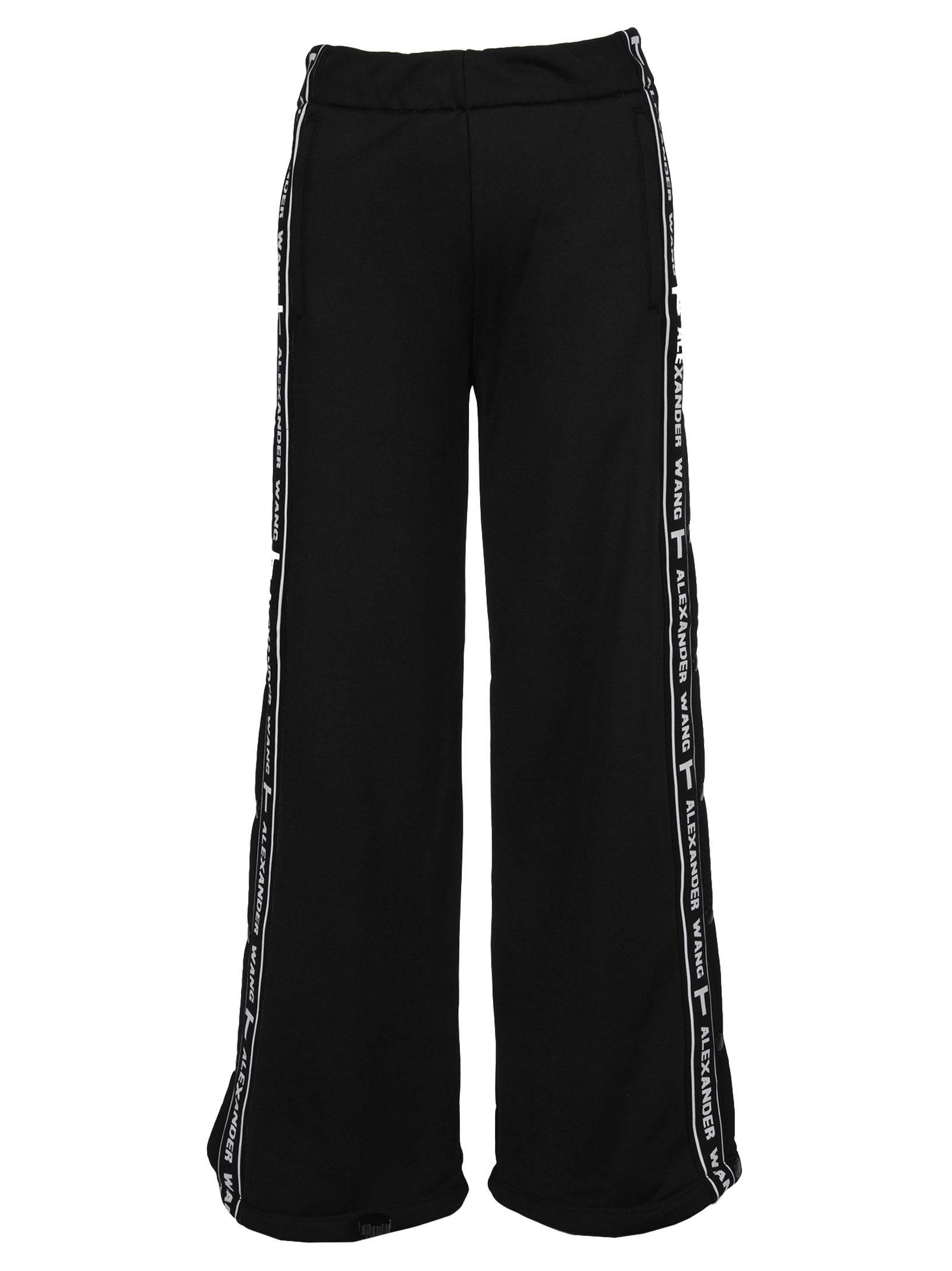 Alexander Wang T T By Alexander Wang Jogging Tape Flair In Black | ModeSens