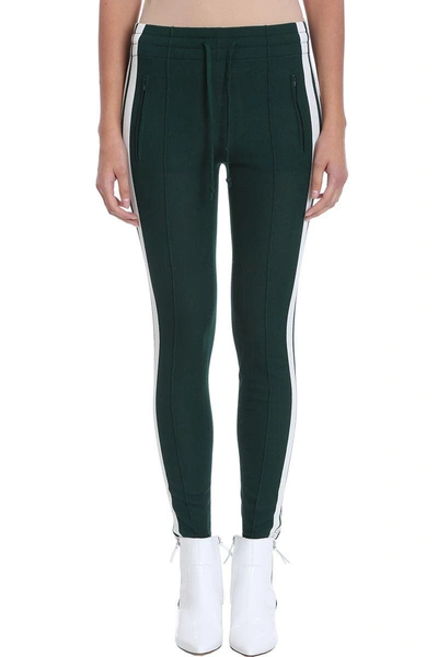 Shop Isabel Marant Étoile Green Viscose Trousers