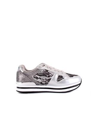 guess sneakers silver